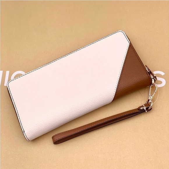 Michael Kors Large Continental Wallet Wristlet Luggage Multi - Picture 7 of 10